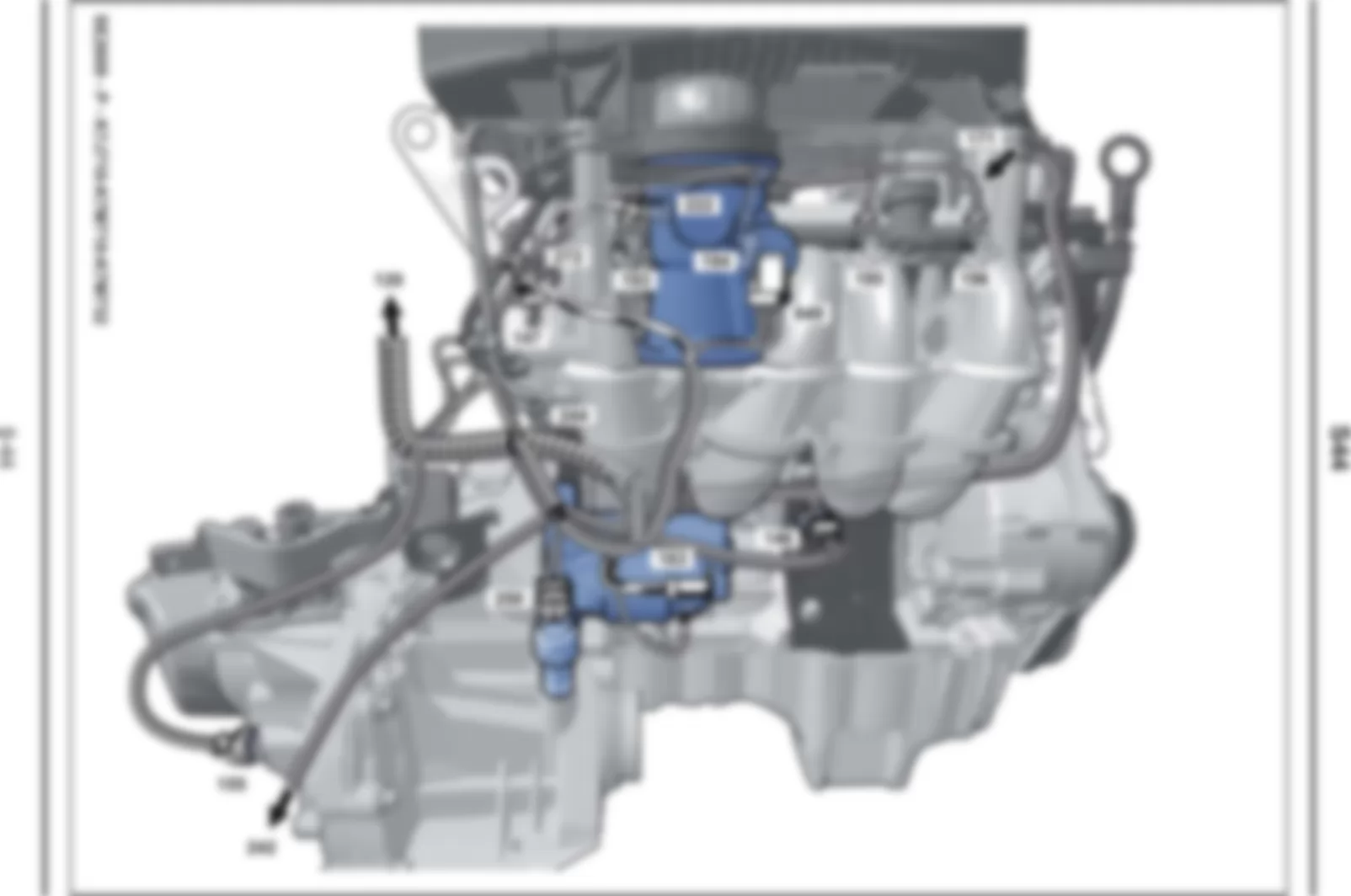 Электросхема ЭЛЕКТРОННАЯ СИСТЕМА ВПРЫСКА, ЧАСТЬ 1 для Renault Logan I ...